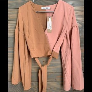 BEAUTIFUL Tie Waist Top